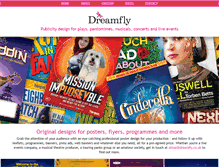 Tablet Screenshot of dreamfly.co.uk